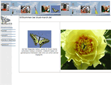 Tablet Screenshot of blust-march.de